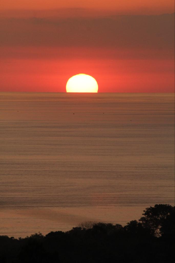 Beach sunset Costa Rica